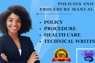 write expert policies and procedures