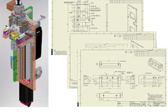 create 2d technical drawings