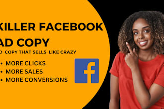 create the perfect ad copy for your facebook ad, google ads and social media ads