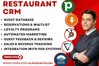 setup restaurant crm pipedrive kemo saas sevenrooms zoho freshsales sevenrooms