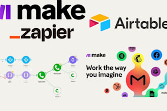 do make automation, made com, make com scenerio, zapier make com automation