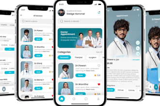 develop on demand ai doctor appointment app, telemedicine app, healthcare app