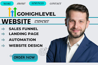 gohighlevel landing page, gohighlevel funnel, email marketing, gohighlevel setup