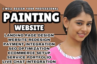 painting website handyman website cleaning service commercial painting website