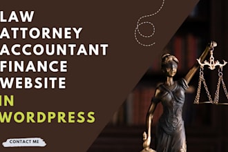 create law website attorney law firm legal office accountant finance website