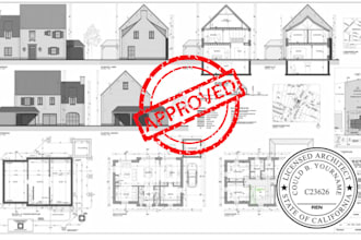 licensed architect stamp structural stamp texas california stamp for city permit