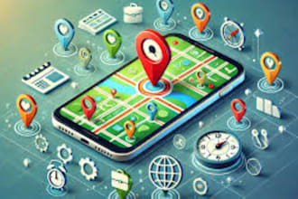 build gps location tracking mobile app for android and ios, geo fencing app