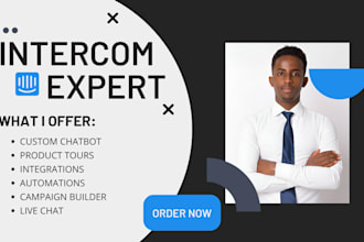 install and integrate intercom, chatbot, tidio, manychat, and ai product tours