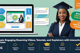 create engaging elearning videos tutorial and explainer with interactive quizzes
