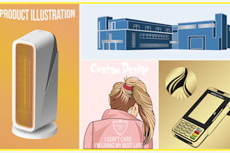 edit vector file custom design illustration logo to vector
