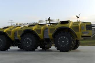 revamp 3d military car model,armored tank, artillery, wiwi military car,ww2 tank