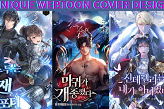 draw fantasy donghua manga anime album visual lightnovel webtoon cover character