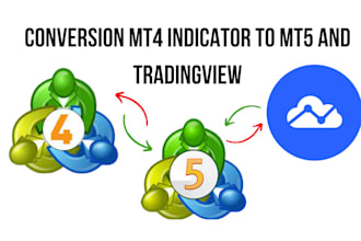 convert metatrader 4 indicator to metatrader 5, tradingview vice versa