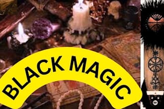 do black magic spell removal, bad spirits curse, witchcraft, business and family