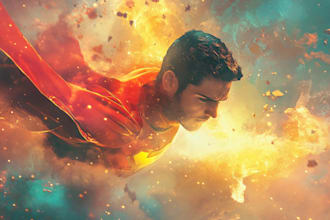 create your fantasy science fiction superhero character