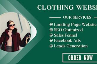 clothing store   clothing website shopify website fashion website clothing brand