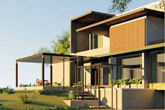 do 3d interior,exterior facade photorealistic renderings