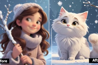 enhance, restore, upscale low quality images to 8k quality