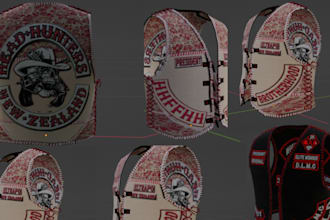 create custom fivem clothing kuttes mc, mc vest, custom kuttes, biker clothing