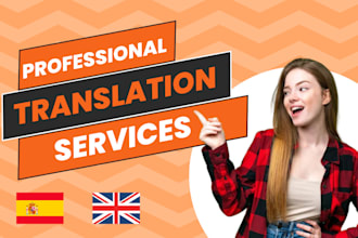 manually translate english to spanish, spanish to english