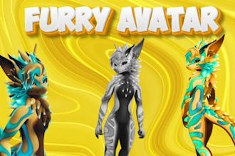 create furry avatar furry art vrc furry fanart vrchat fursona character furry oc