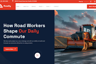 build a professional contractor website