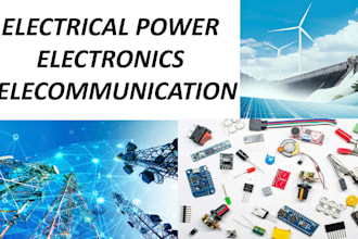 do electrical power, electronics and telecommunications projects