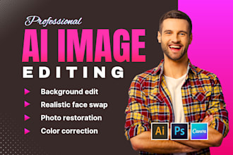 professional ai image editing background, object removal, image enhancement