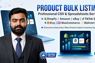 do bulk product upload to your shopify and woocommerce store