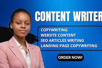 be seo website content writer, copywriting, article writing, sales copy, blog