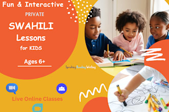 teach swahili to your kid in a fun and interactive way