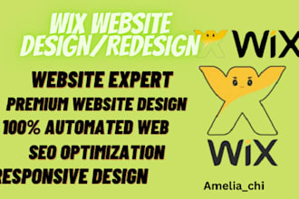 design wix website redesign business wix website studio VA wix online store