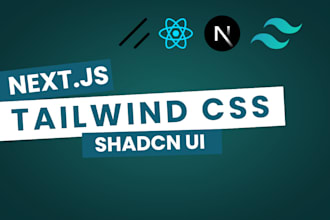 build a modern next js app with tailwind CSS shadcnui vercel