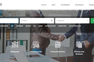 build a custom recruitment website with job posting features