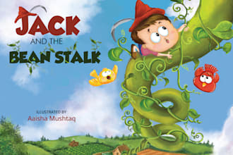 children book cute illustrations, book overs and drawings