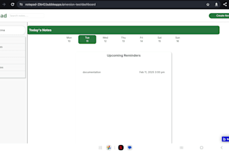 build a custom web application using bubble