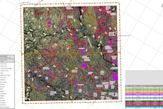 create gis map, geospatial analysis, imagery analysis