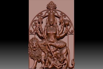 create high quality 3d bas relief artwork