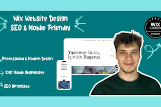 build a responsive wix website with SEO