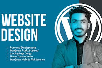 build, design, redesign, ecommerce website,wordpress business website develoment