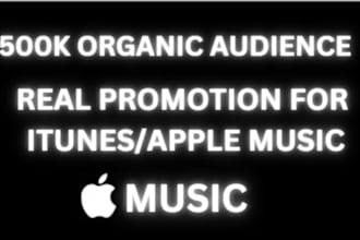 superfast itunes music promotion, apple music promotion