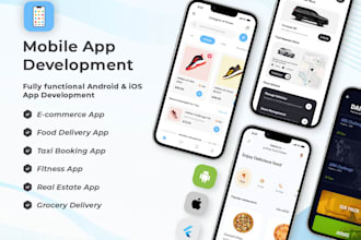 design and develop mobile apps on flutter