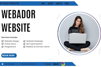 design webador website webador redesign ecommerce online store wix website blog