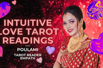provide an intuitive video tarot reading for love, relationship, and soulmates