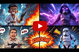 create cartoon youtube thumbnails that skyrocket your clicks
