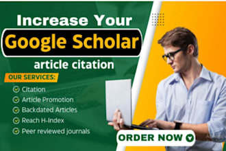 increase your google scholar citation, backdate citation on researchgate