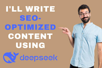 write blog posts and scripts using deepseek ai with human editing