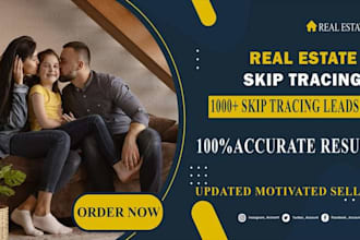 provide skip tracing and leed generation for real estate
