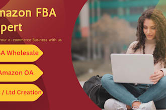 be your expert amazon fba wholesale virtual assistant and amazon oa expert VA