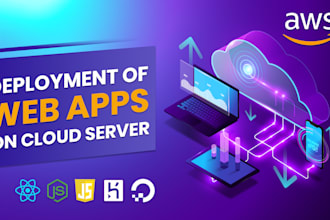 deploy your web app on AWS, digitalocean, heroku, vercel and netlify
